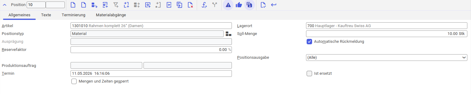 Comarch ERP Enterprise Produktion