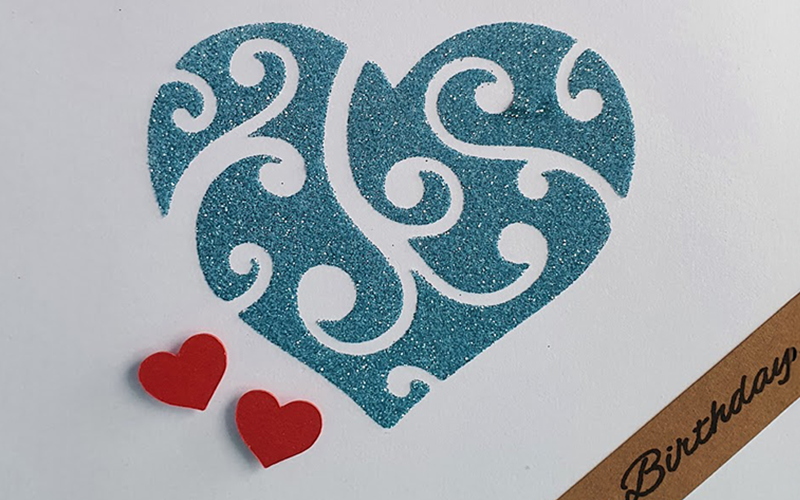 Bastelarbeiten zum Geburtstag