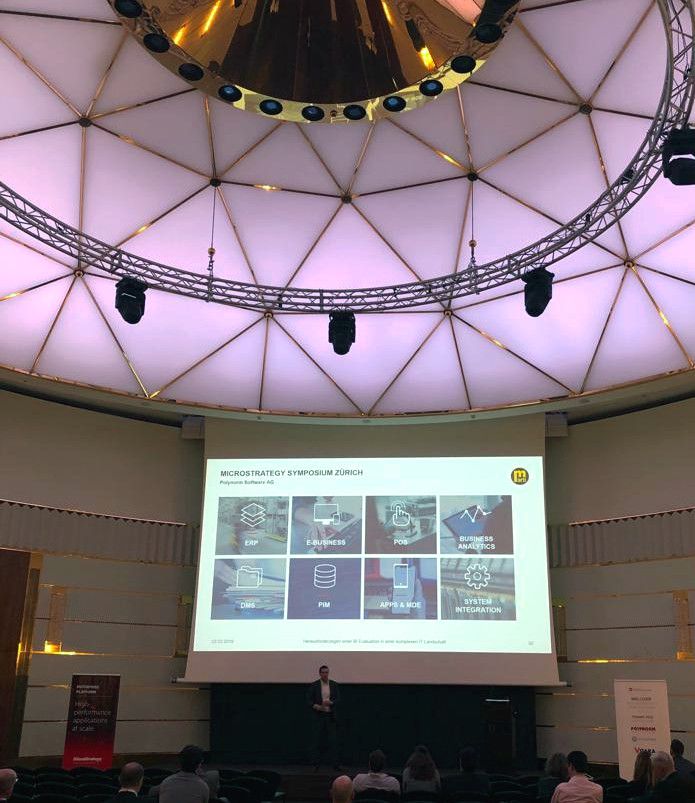 Kundenvortrag beim MicroStrategy Symposium 2019